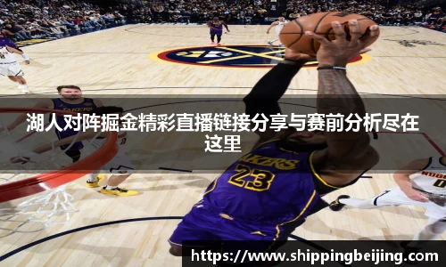 湖人对阵掘金精彩直播链接分享与赛前分析尽在这里