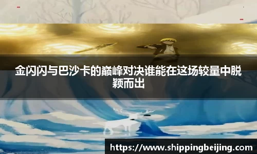 金闪闪与巴沙卡的巅峰对决谁能在这场较量中脱颖而出